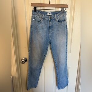 PAIGE Hoxton High Rise Slim Crop Jeans Women’s Size 29 Blue Medium Wash